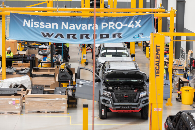 4 X 4 Australia Reviews 2022 Navara PRO 4 X Production Line 2022 Nissan Navara PRO 4 X Warrior Production Line 58